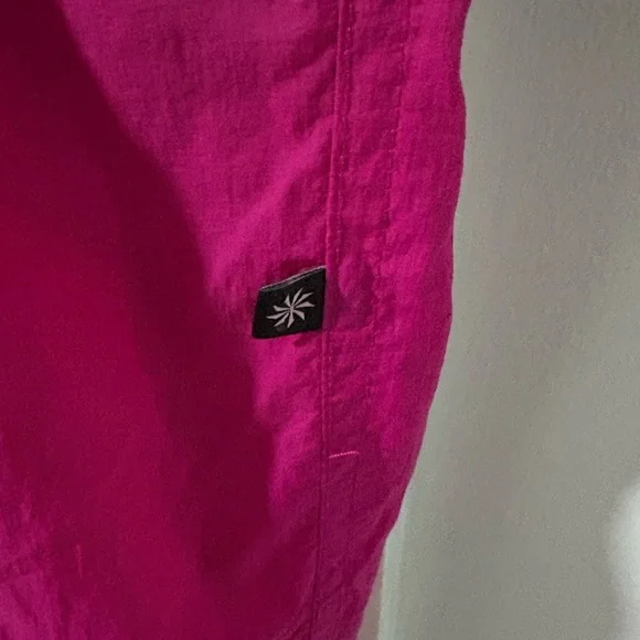 Athleta x Alicia Keys High-Waist Parachute Cargo Pants Size 8 Oversized Baggy